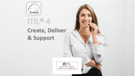 ITIL® 4 Specialist: Create, Deliver and Support (Online Training and Exam)