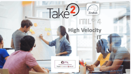 ITIL® 4 Specialist: High-Velocity IT (Online Training, Exam and Take2 Resit)