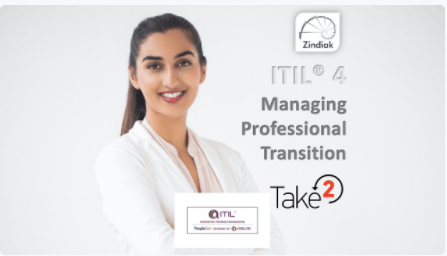 ITIL® 4 Managing Professional Transition (Online Training, Exam and Take2 Resit)