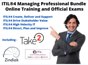 ITIL® 4 Managing Professional Bundle with Take2